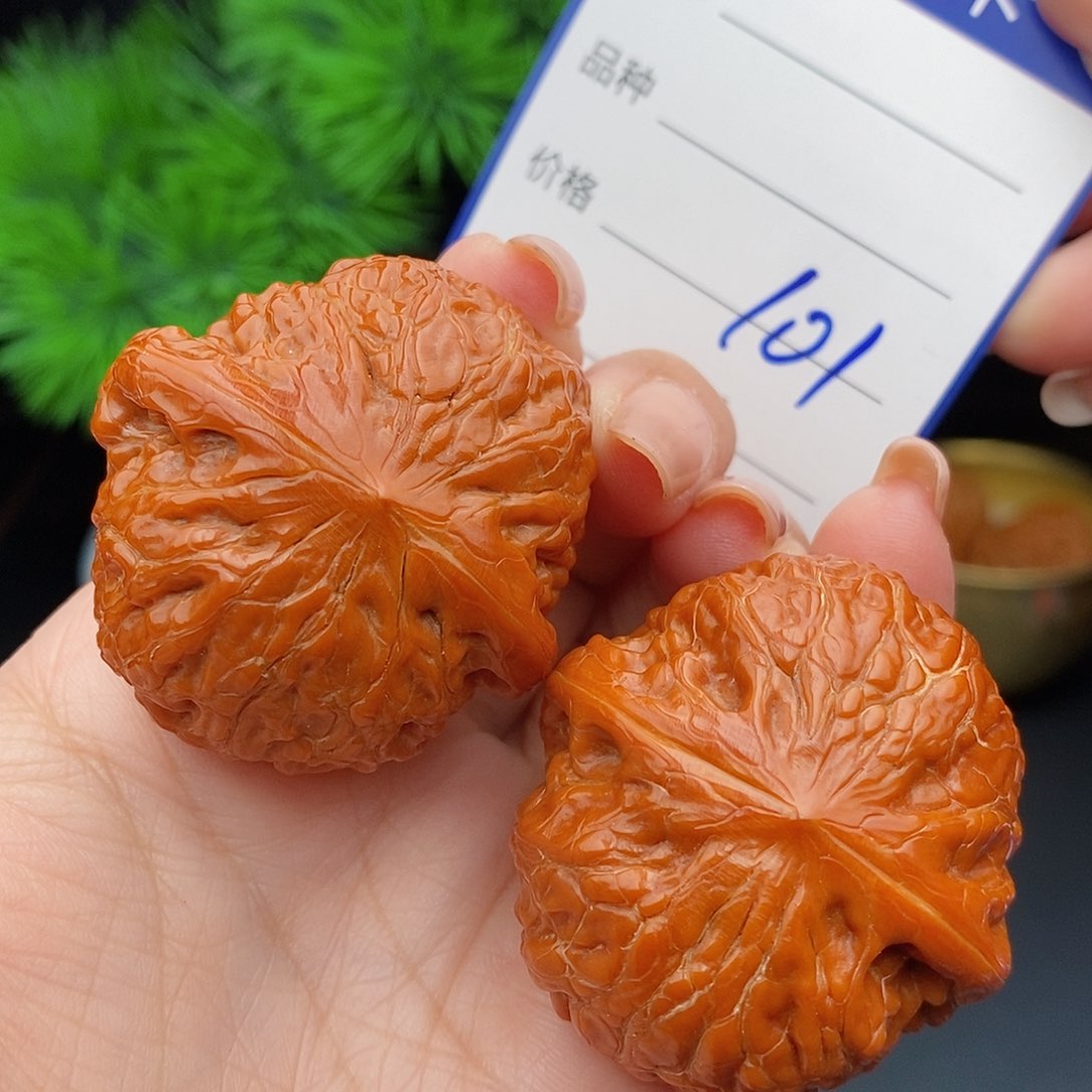 文玩核桃把件41铁锤101