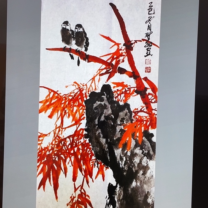 国画张圣敏先生纯手绘作品