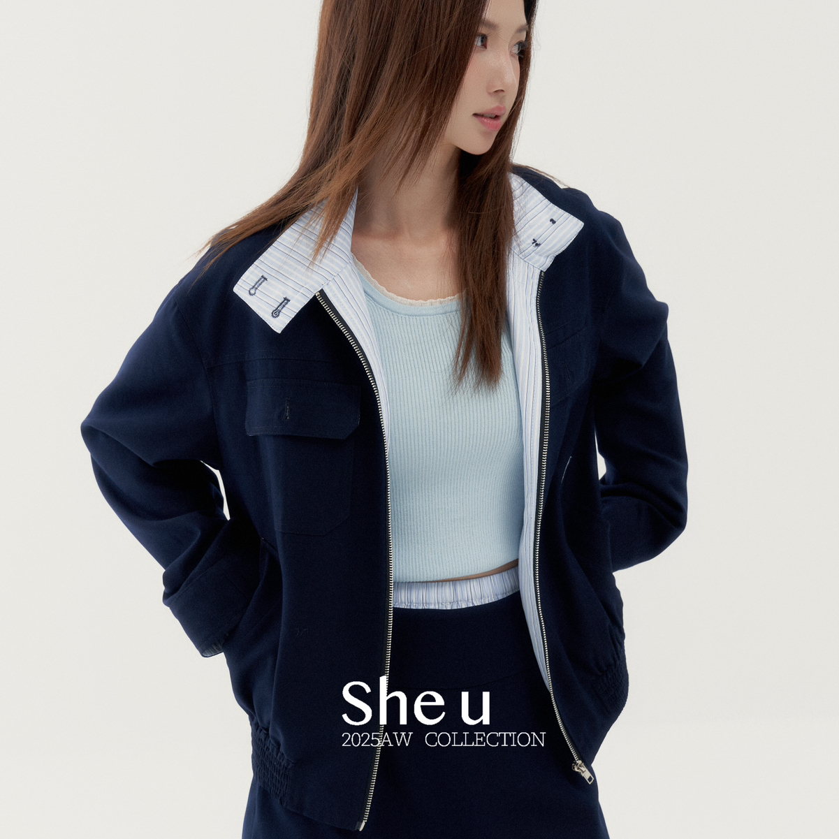 2025秋季新款美式复古风撞色短款外套女士休闲夹克棒球服上衣潮牌