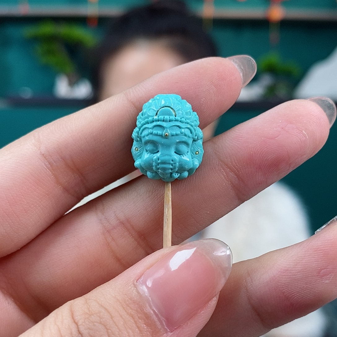 绿松石珠宝奇石未镶嵌