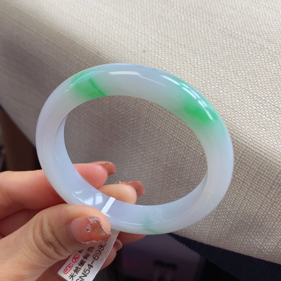 翡翠手镯未镶嵌63号