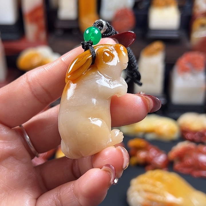 寿山石老性芙蓉石