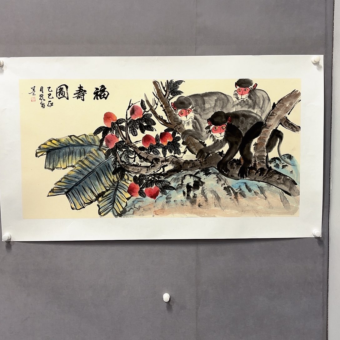 国画国画纯手绘作品请放心去藏