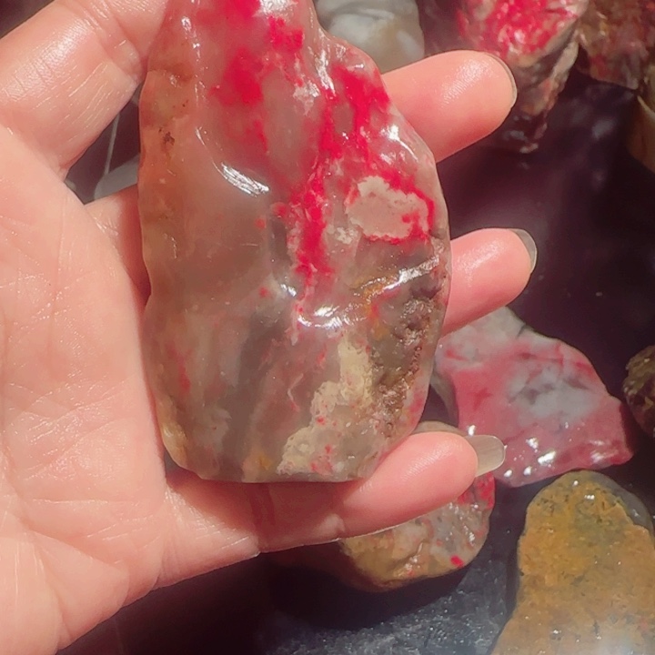 昌化石艺**枫昌化鸡血石原石