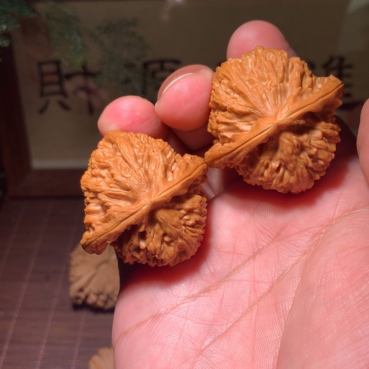 河***品三角白微修麻核桃42