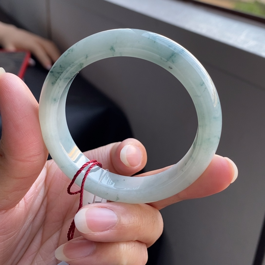 未镶嵌手镯翡翠50正圈