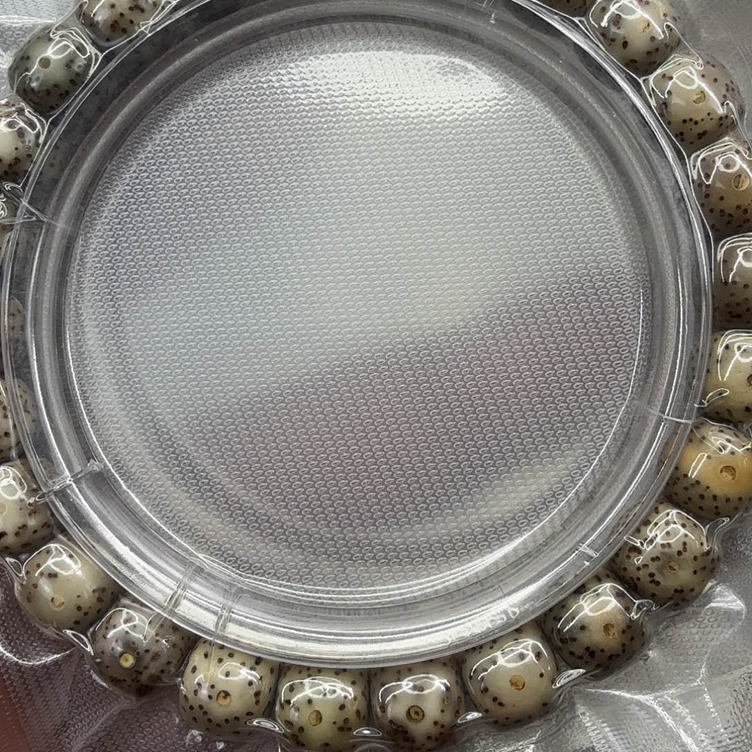 星月菩提手串89练手火烧云星月菩提单圈 .9