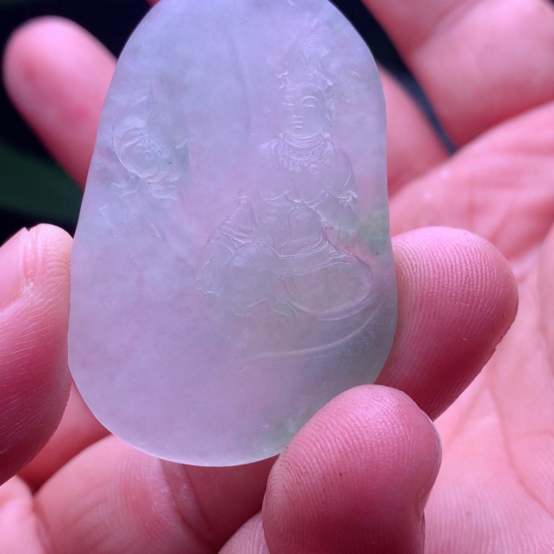 定制翡翠未镶嵌铭**槟翡翠