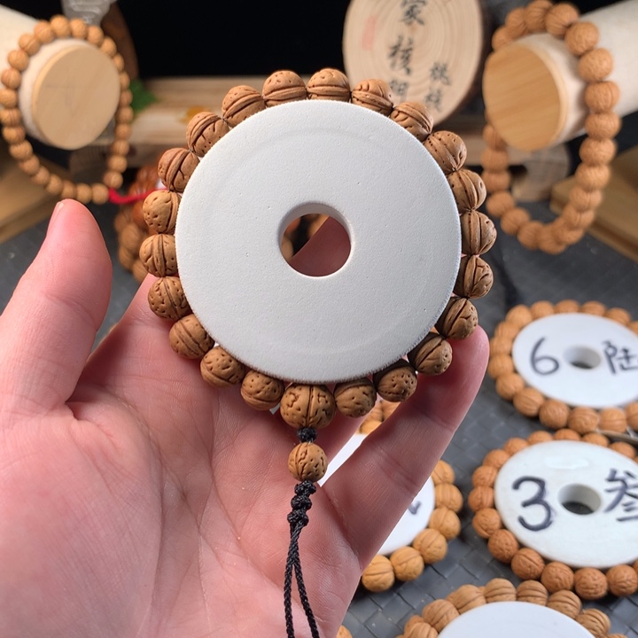 手串桃核野生一道筋