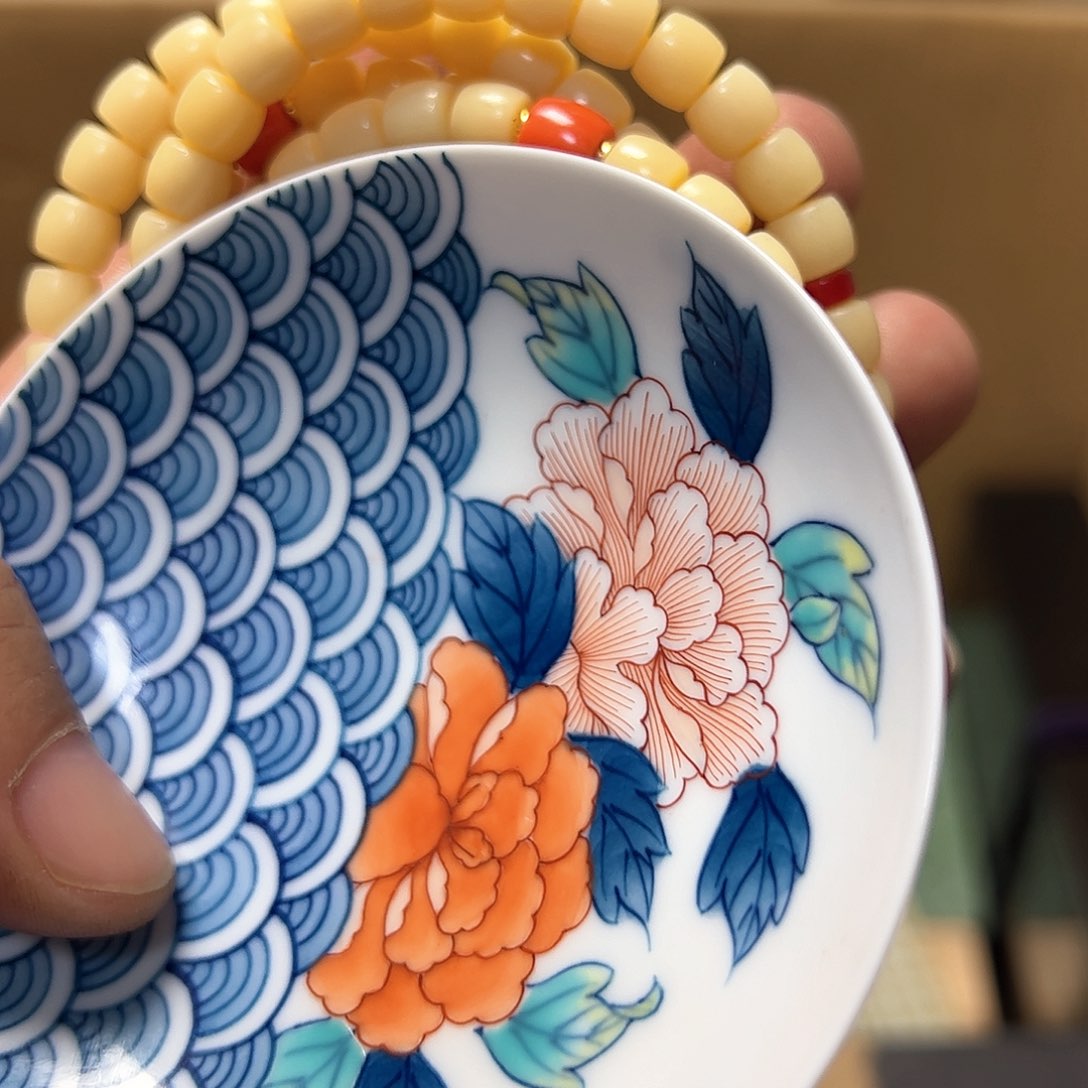 碟瓷器木器工艺摆件