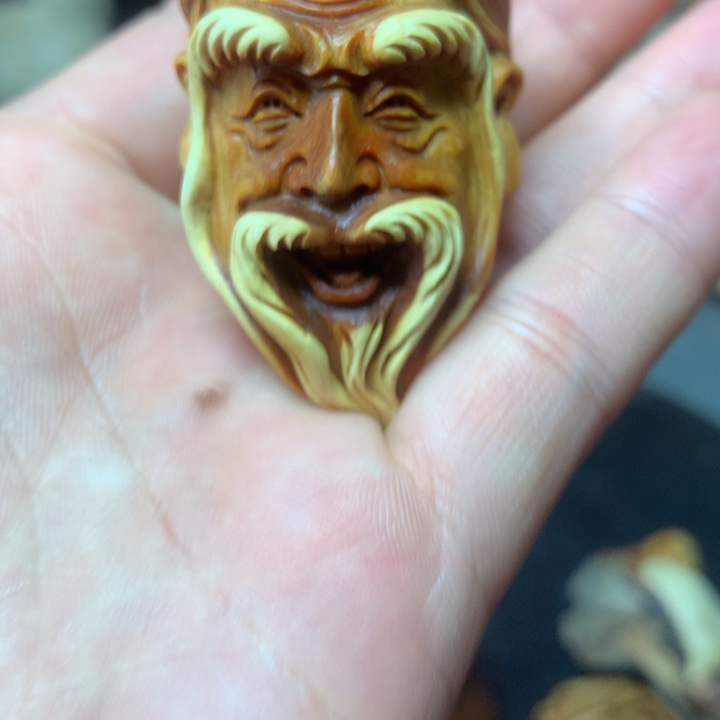 柏木（崖柏）伊*手把件还是摆件