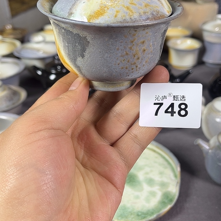 沁庐柴窑古法柴烧全手工茶具