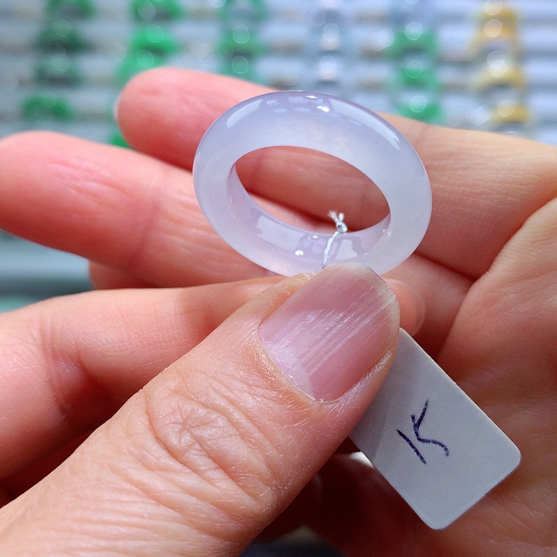 翡翠戒指未镶嵌15号