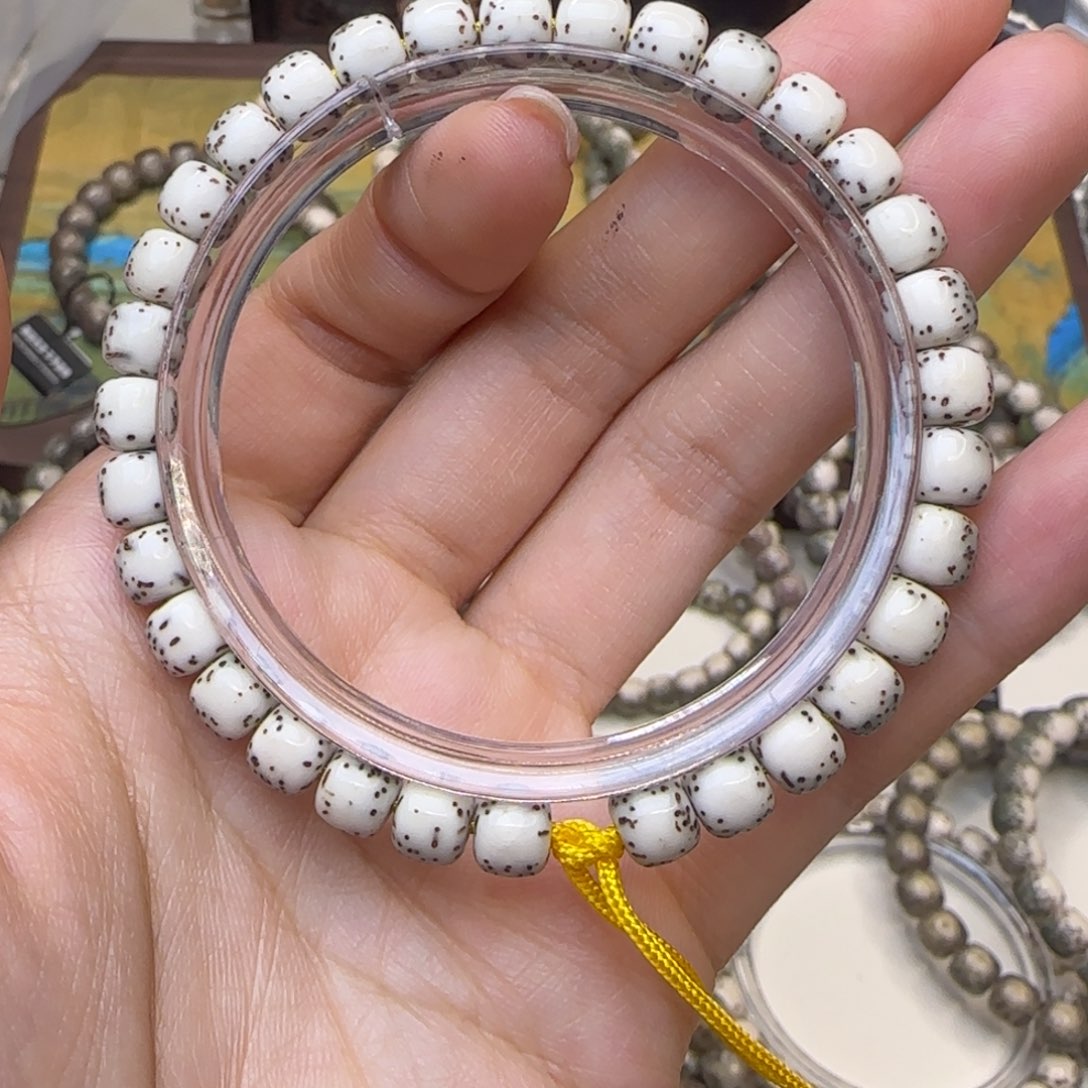 星月菩提手串石玉河豚 7×6