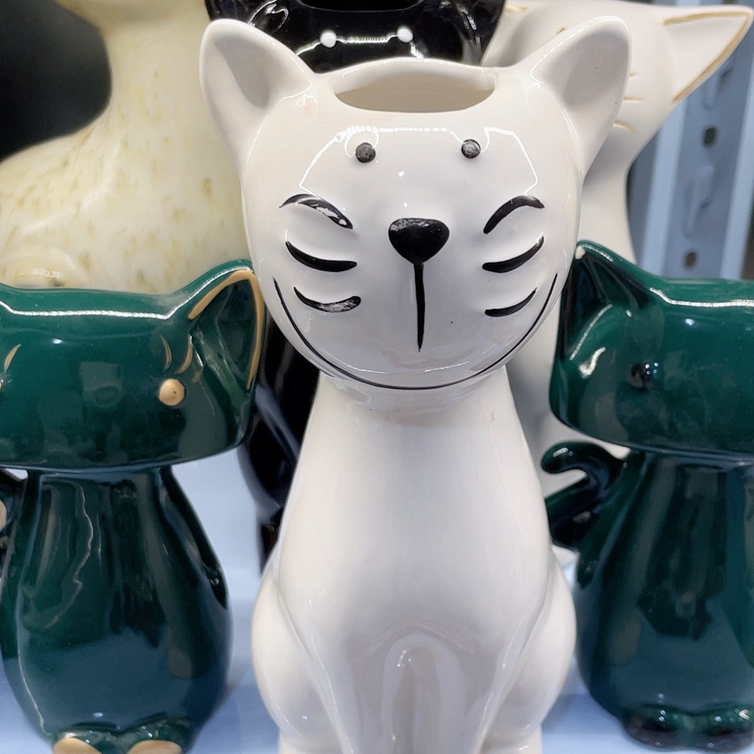 仙***姊琉璃手工艺品满20包邮！微瑕陶瓷不退不换！ 