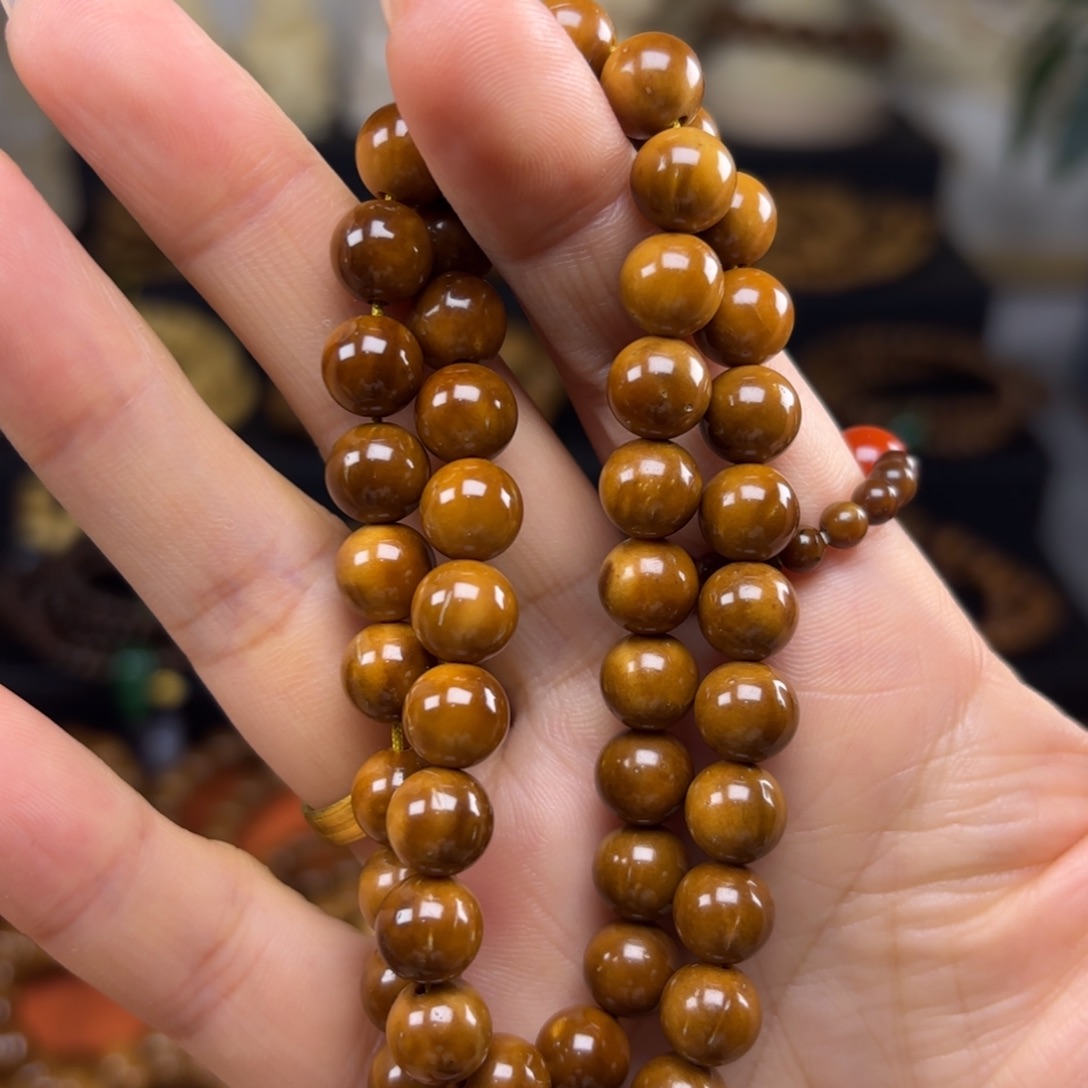 库克手串库克圆珠卡8双圈精挑