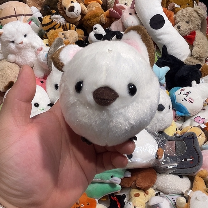 毛绒玩偶软软颗粒