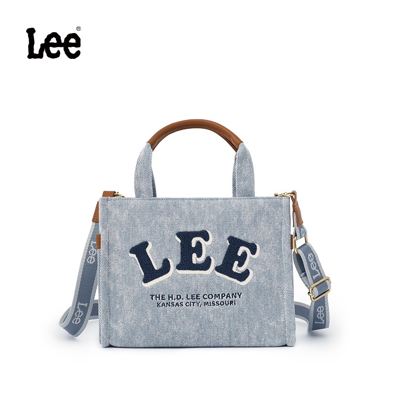 【暄暄专属】Lee斜挎包学院风单肩民族风经典时潮流百搭托特包