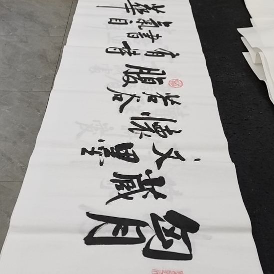 翰墨白武坤老师作品一副