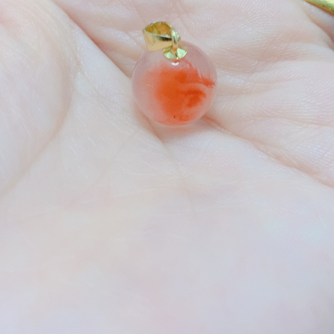 南红玛瑙银S925镶嵌吊坠(不含链)