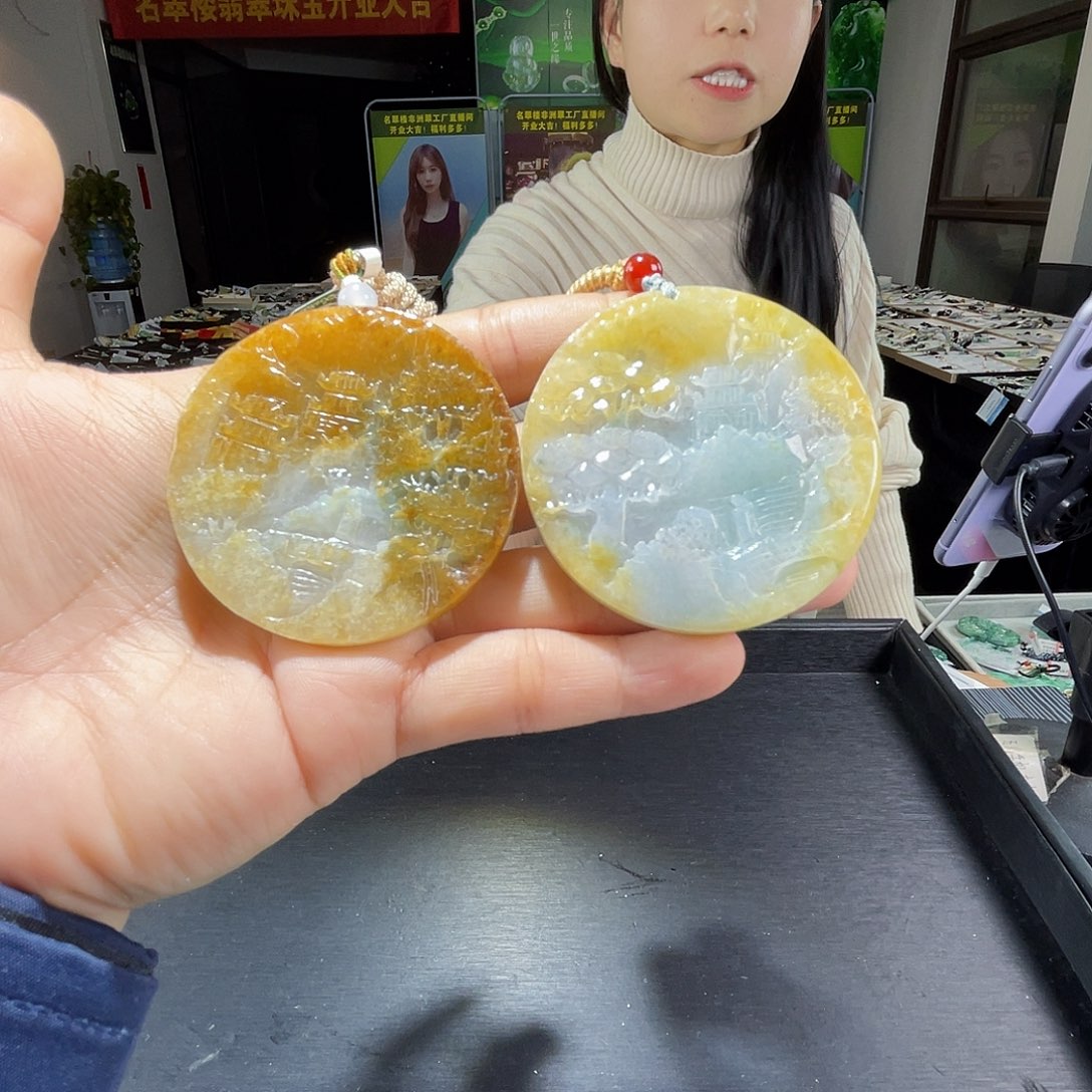 颈饰未镶嵌翡翠多样性随机发货仅发一件