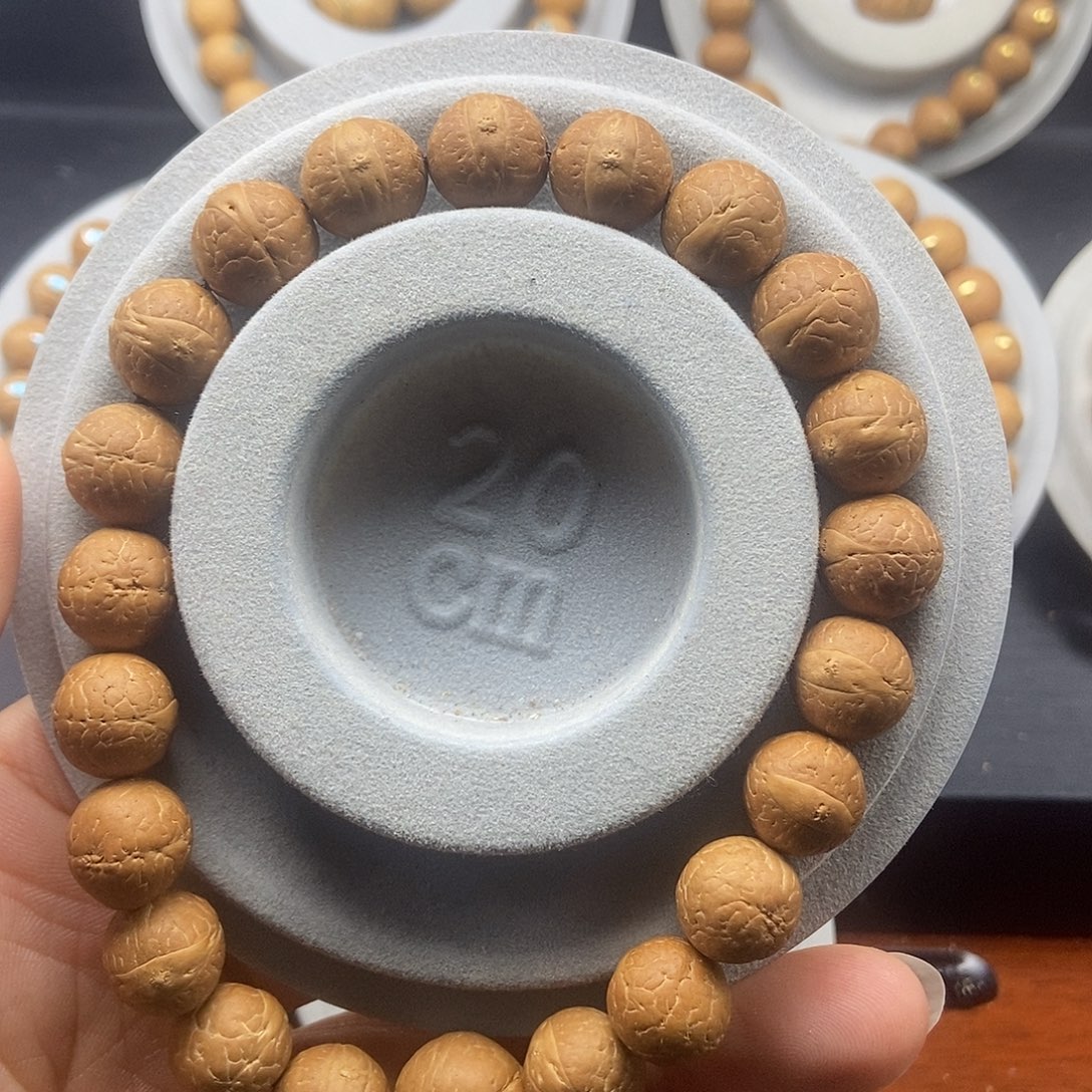 凤眼菩提手串12.➕素25新籽