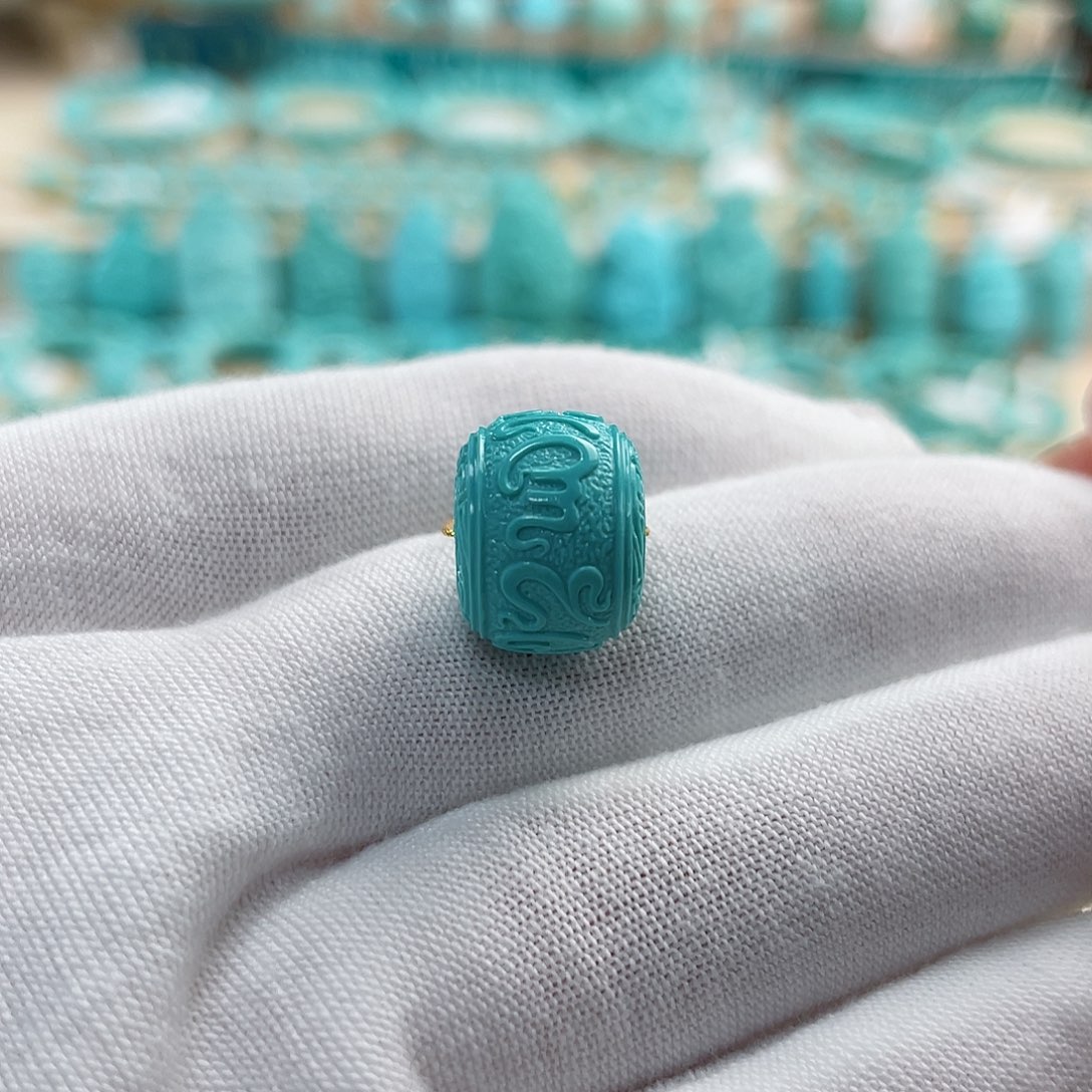 绿松石珠宝奇石未镶嵌