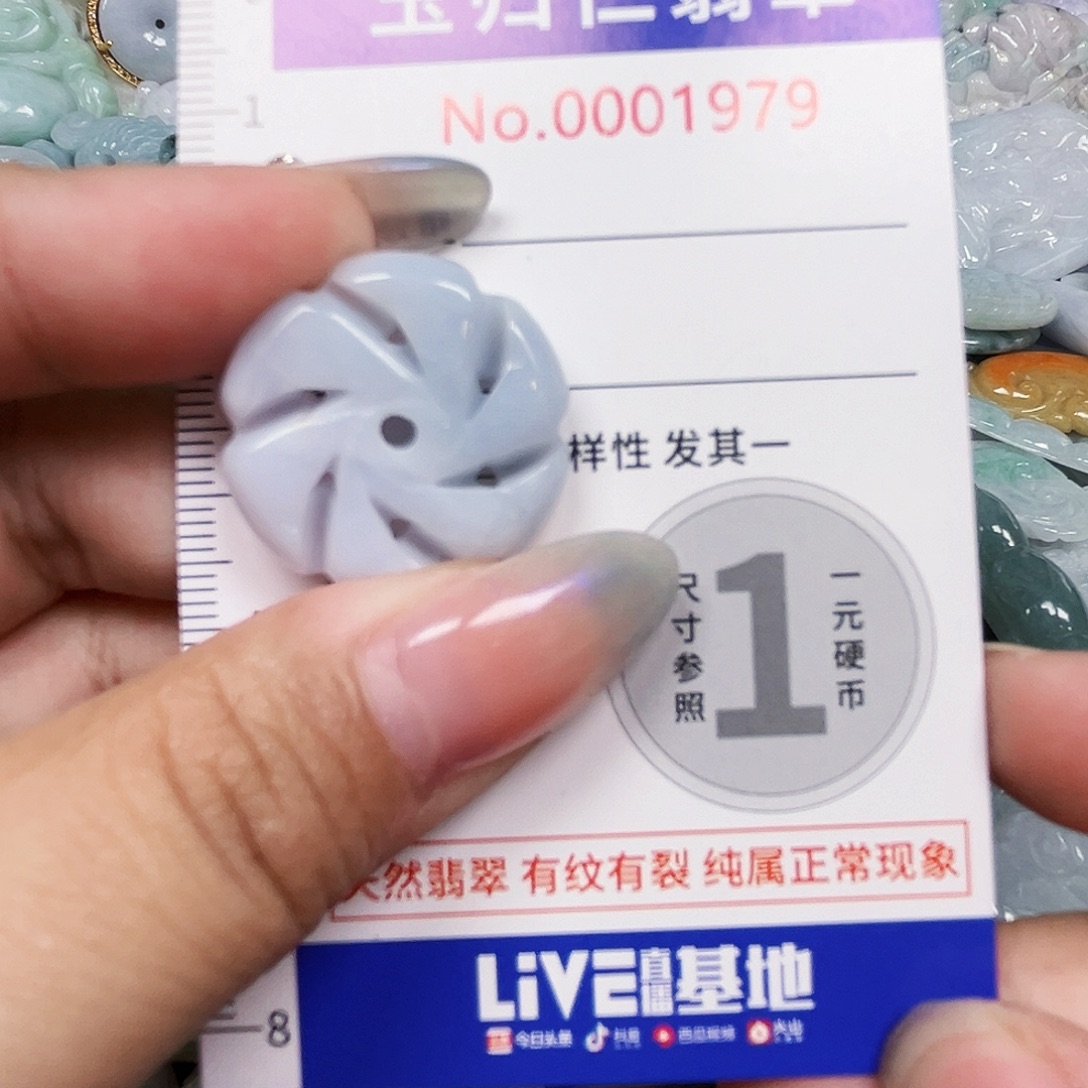 翡翠未镶嵌吊坠(不含链)111