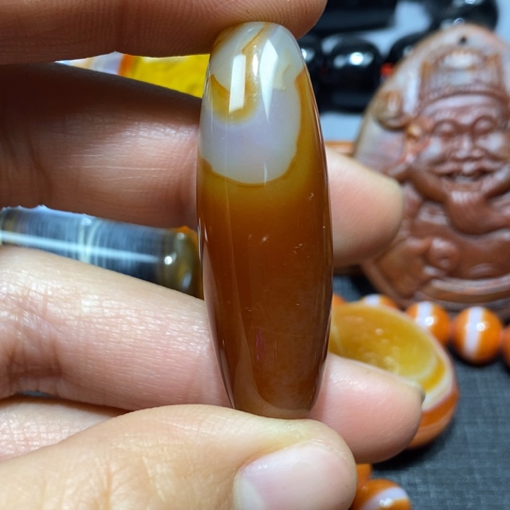 玛瑙/玉髓未镶嵌颈饰