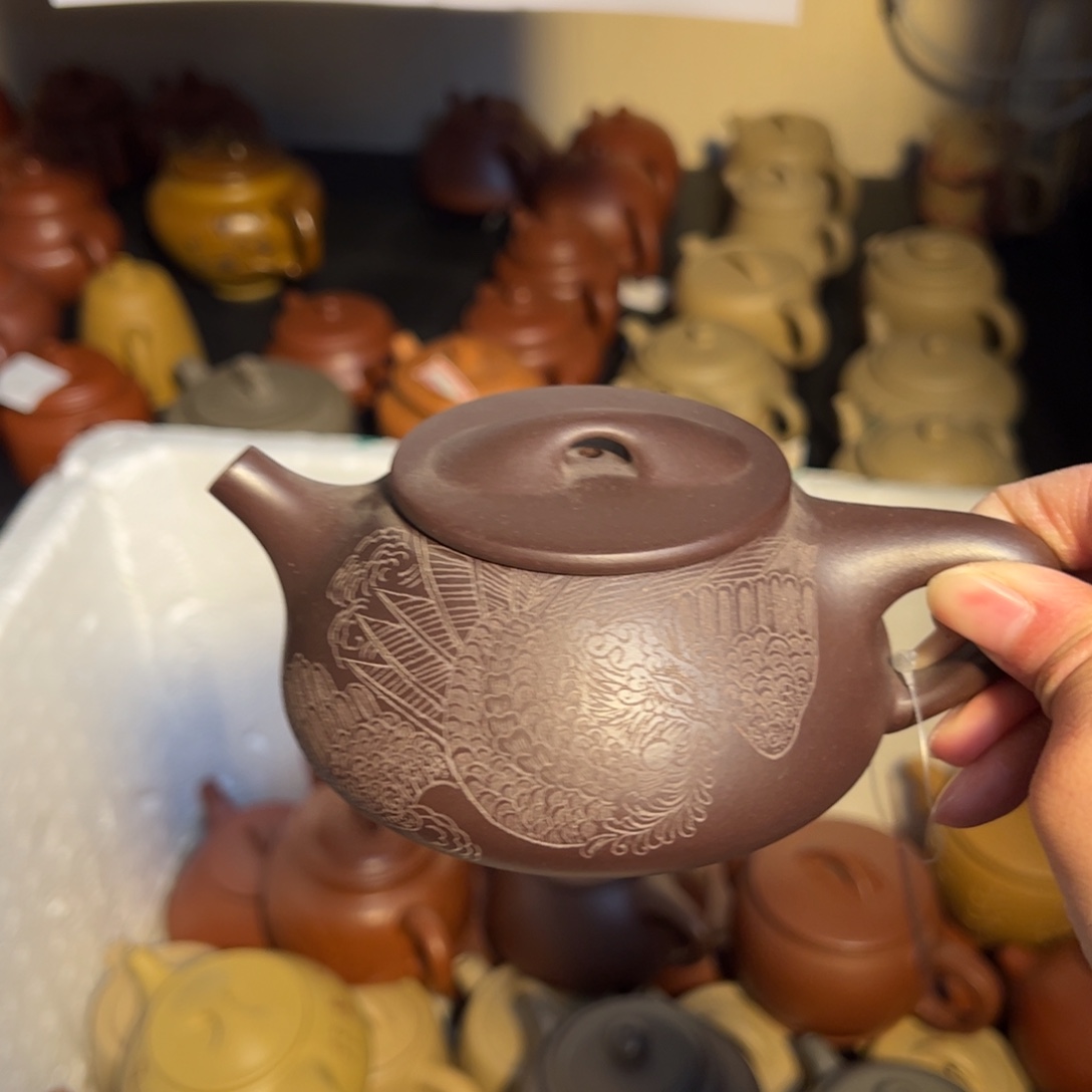 茶壶紫砂宜兴紫砂壶紫泥
