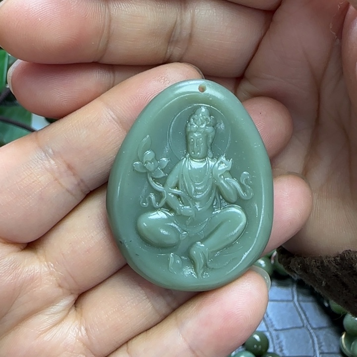 和田玉吊坠未镶嵌