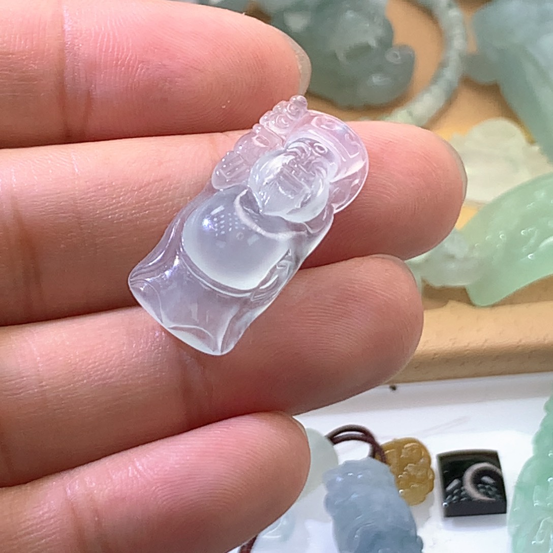 颈饰未镶嵌翡翠挂件