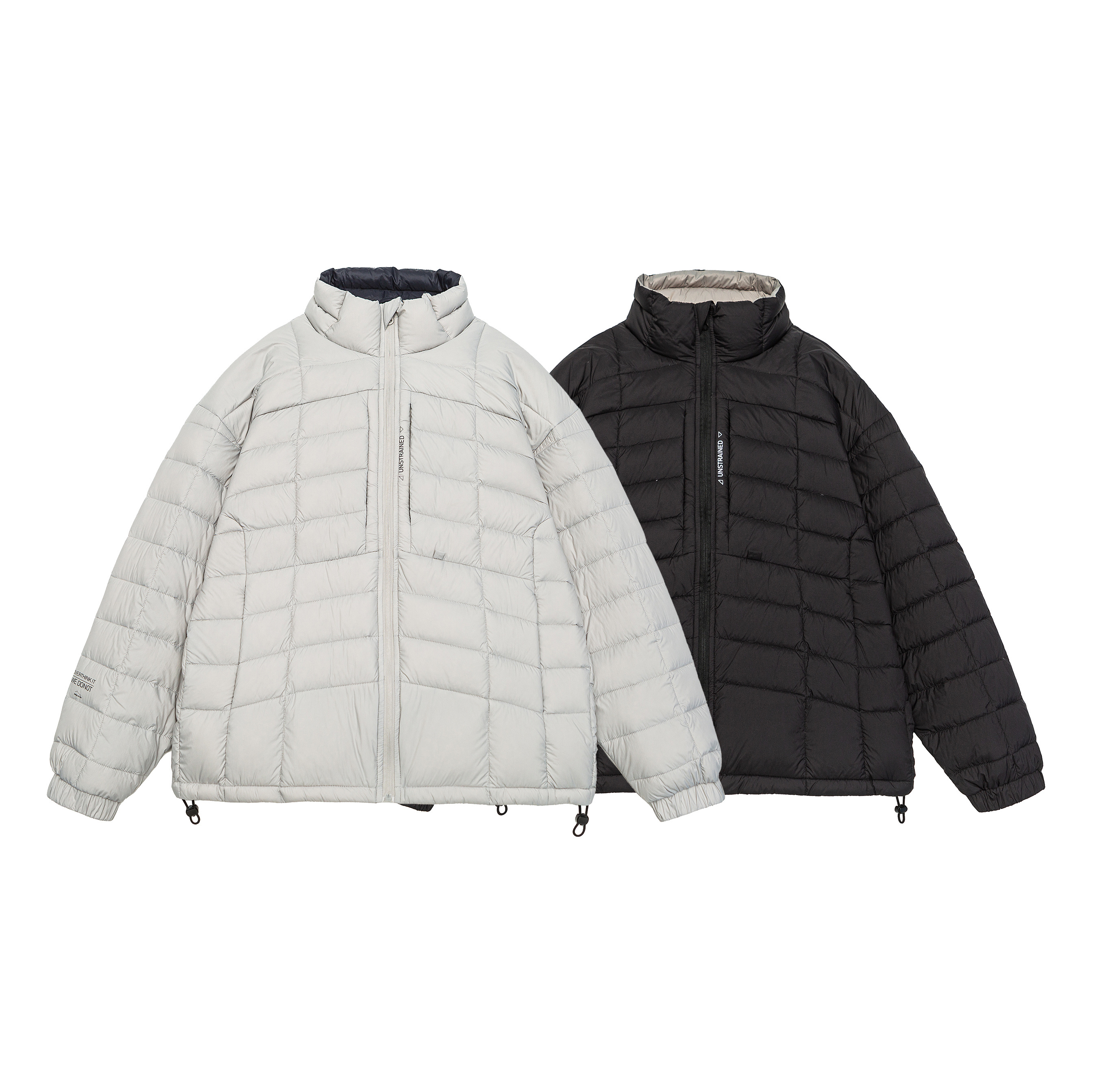 简约冬季男士时尚轻奢潮流百搭轻薄立领休闲羽绒服大码男装保暖LP