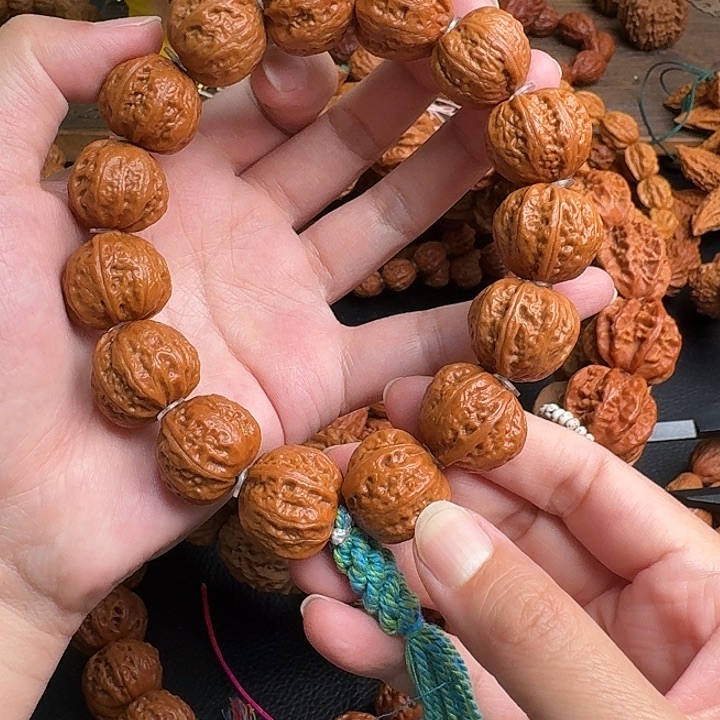 文玩核桃手串矮桩大肚