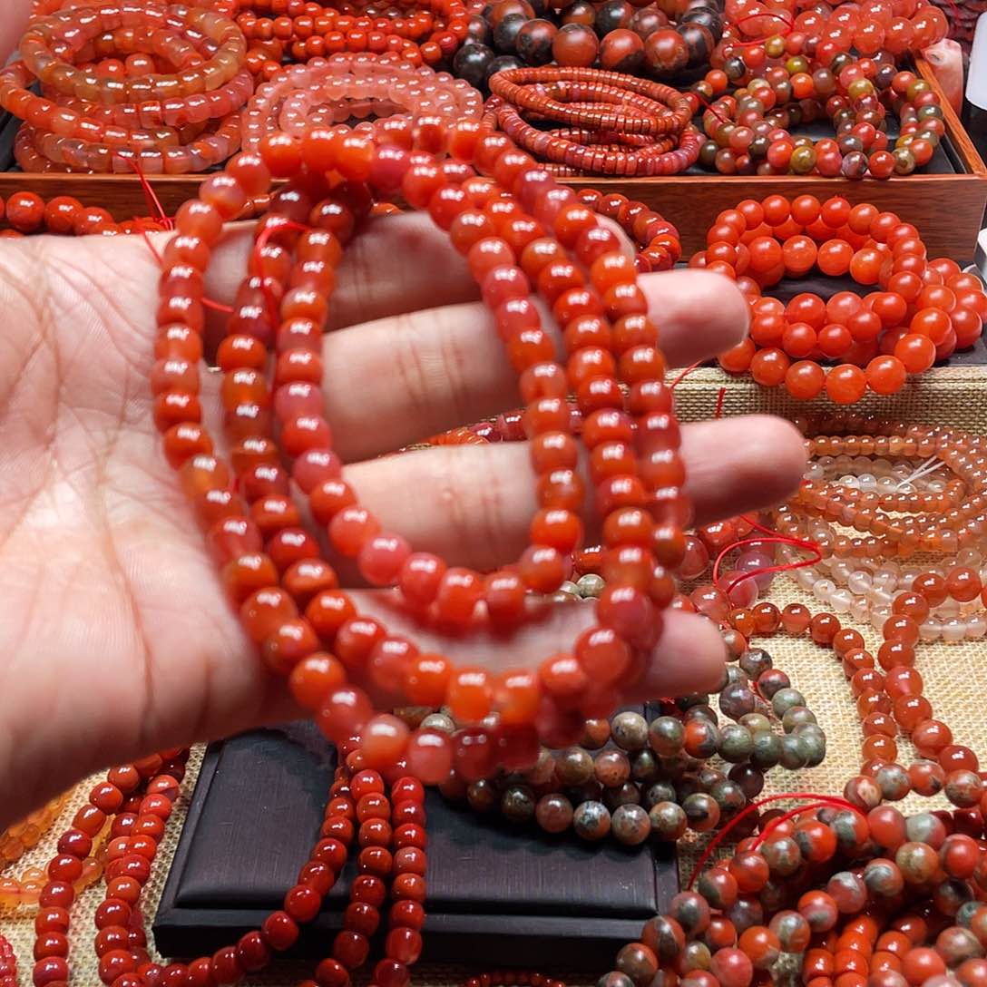 手链未镶嵌南红玛瑙