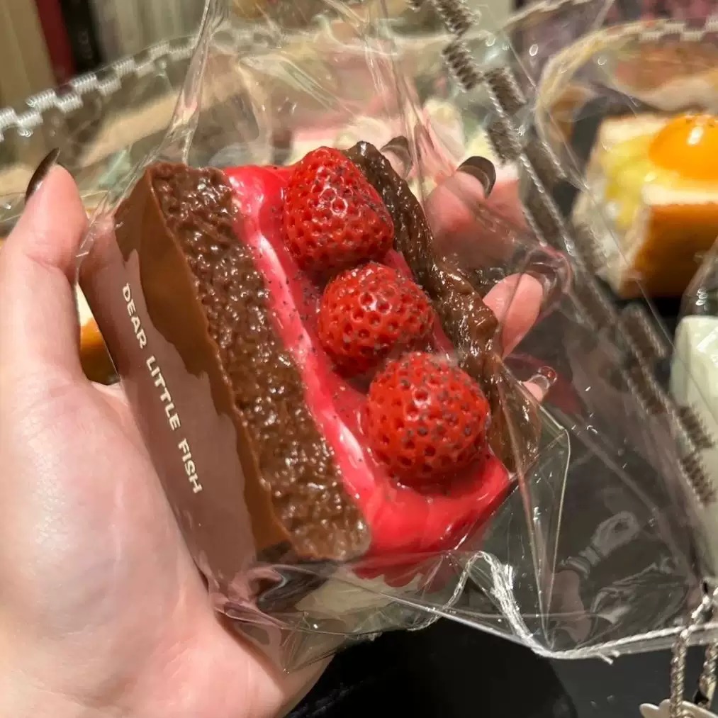食品级硅胶超厚三明治捏捏乐解压玩具水感奶油泥感