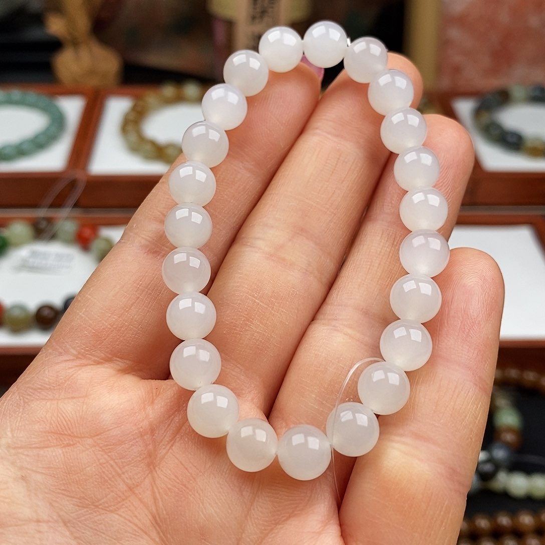 和田玉手链未镶嵌