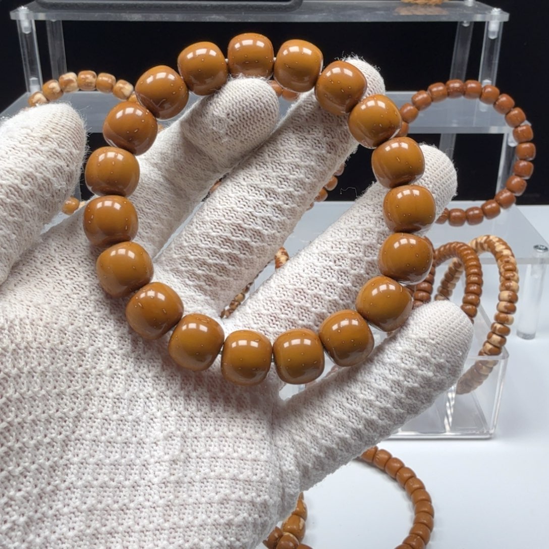 D***～紫金鼠手串实心紫金鼠 13mm