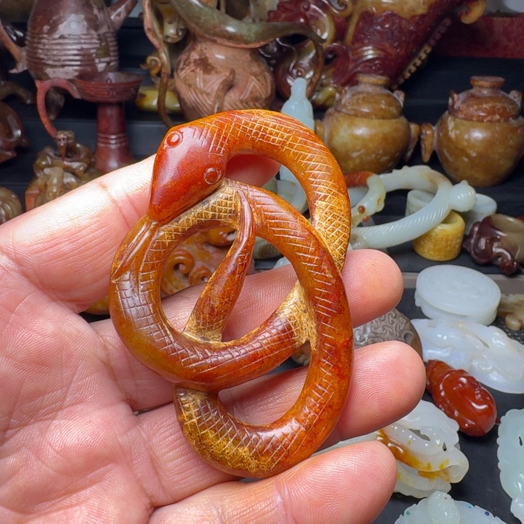 和田玉挂件未镶嵌