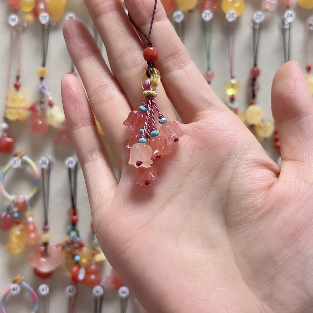 y***o南红玛瑙未镶嵌吊坠(赠链)