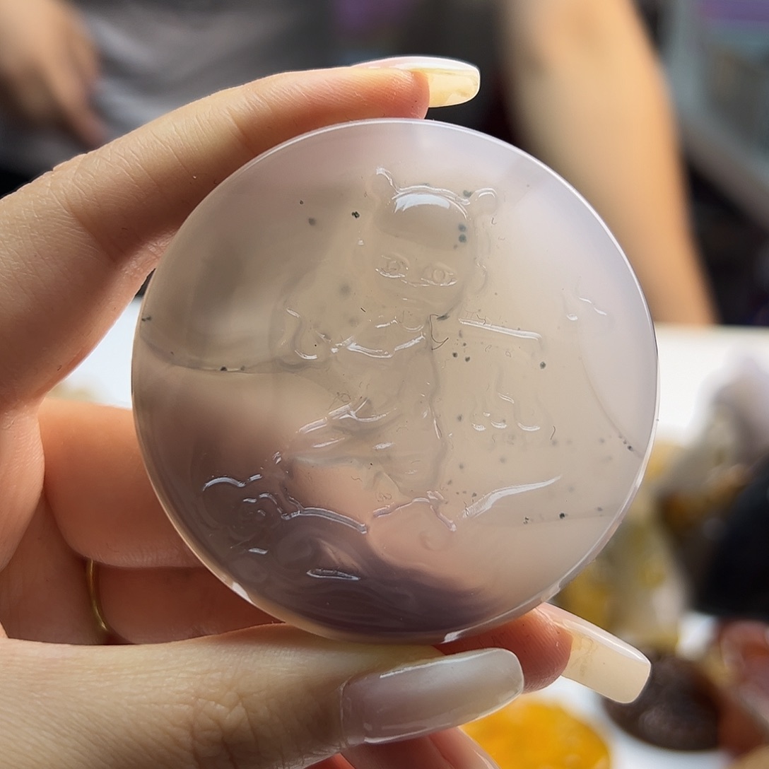 玛瑙/玉髓未镶嵌吊坠(不含链)