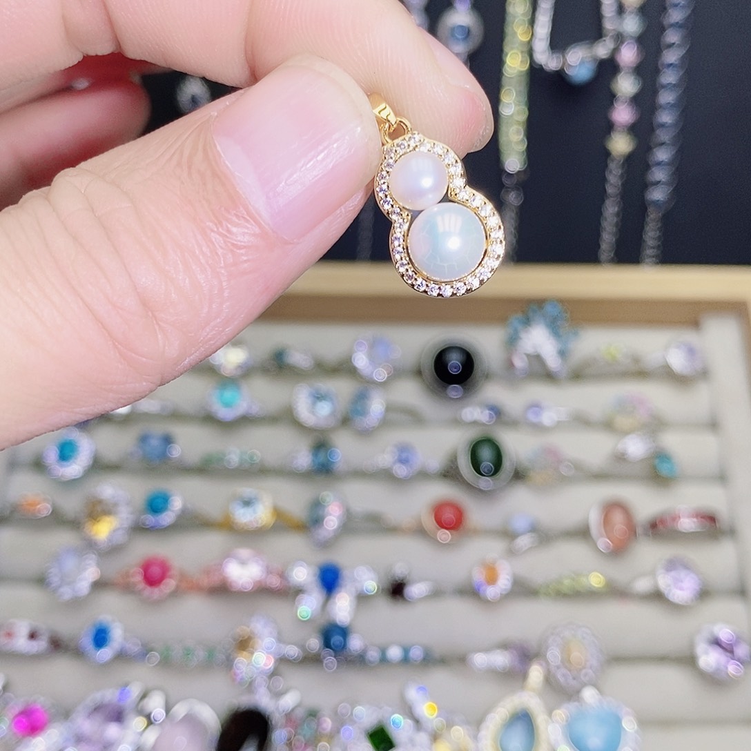 吊坠(不含链)未镶嵌淡水珍珠