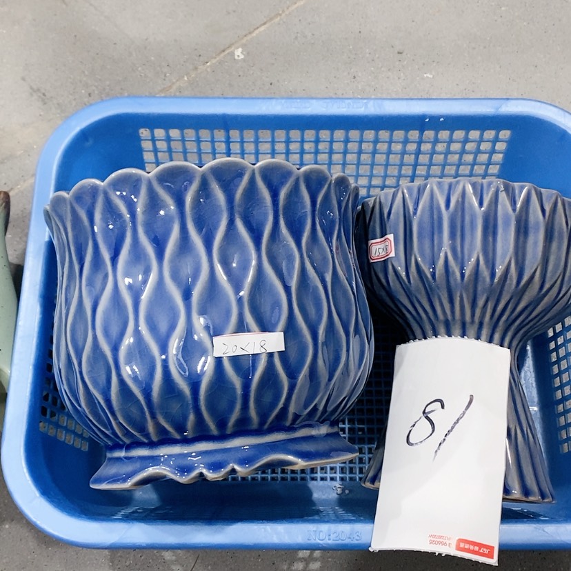 【闪购商品】红陶陶瓷花盆，多肉花盆