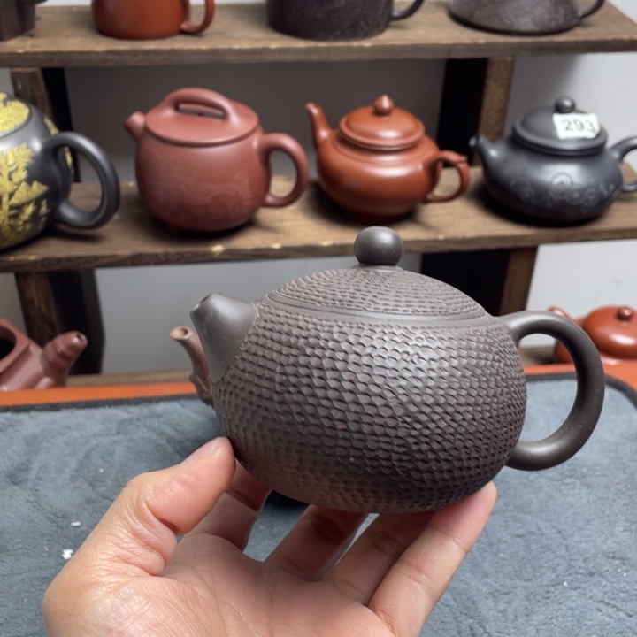 紫砂茶壶紫砂微瑕