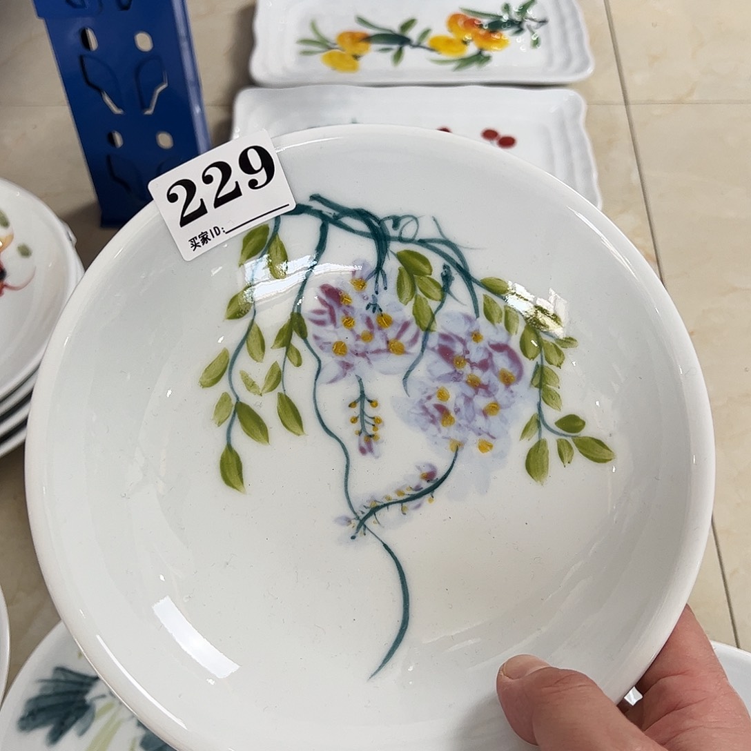 瓷片景德镇陶瓷手工手绘制作