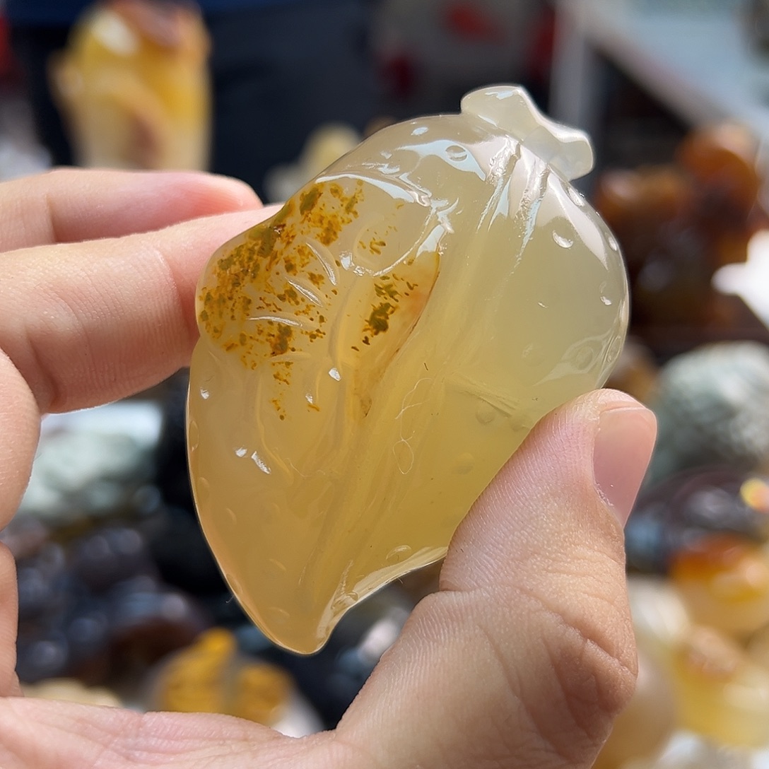 玛瑙/玉髓未镶嵌颈饰