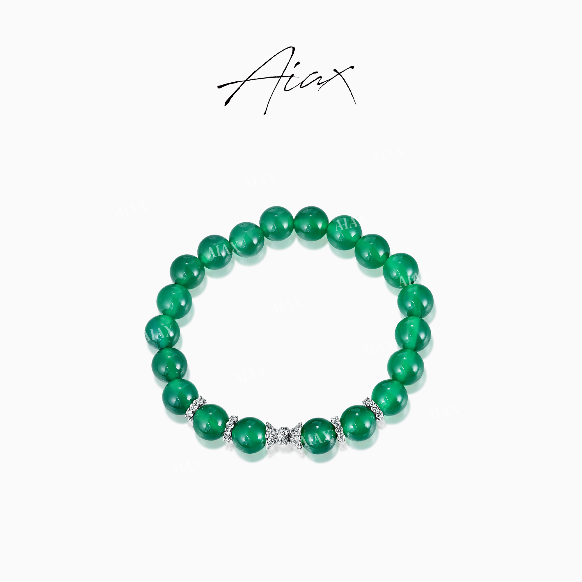 AIAX 925银 镀K金 【绿野仙踪】国风轻奢小众新中式手串TSS7436