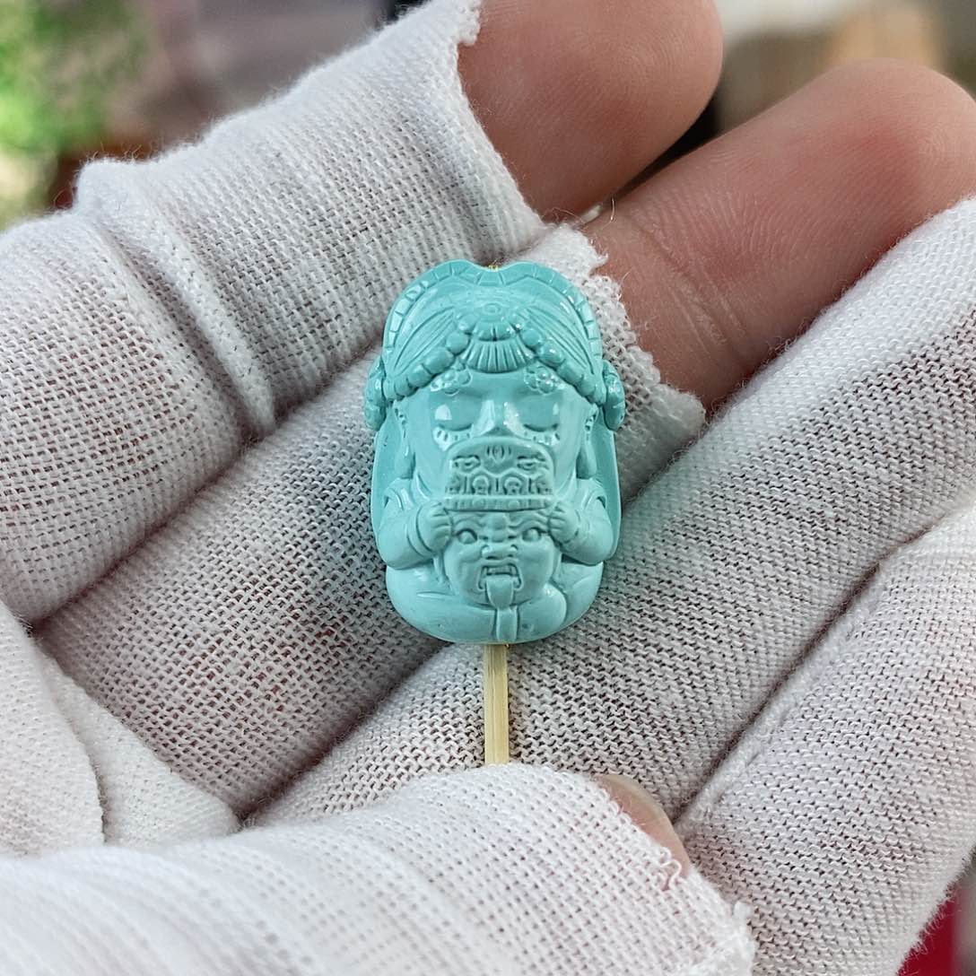 绿松石珠宝奇石未镶嵌