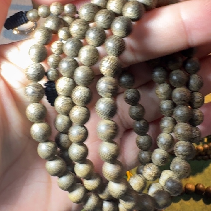 诗***华沉香沉香碎屑文莱蛇皮纹22g，7mm