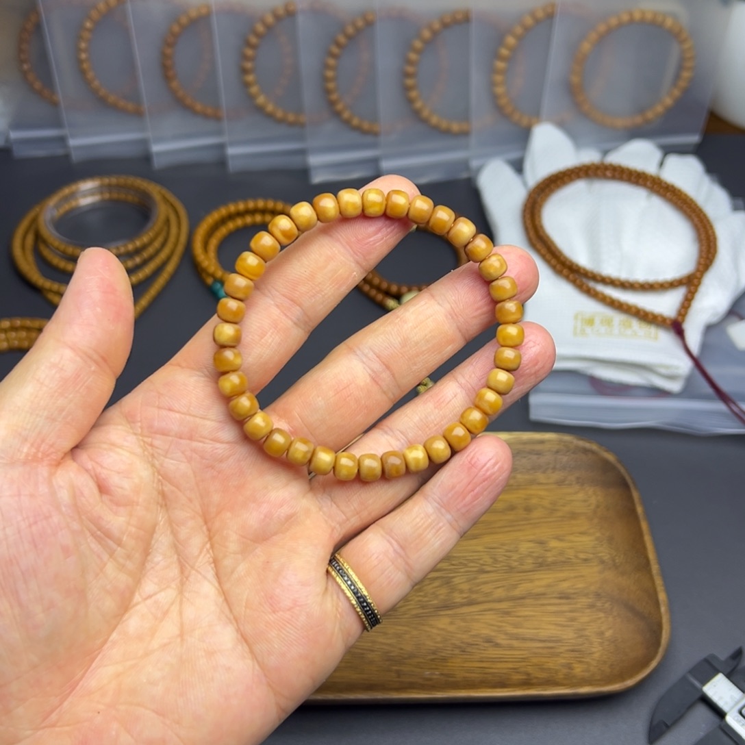 龙脊菩提手串老料糖心料